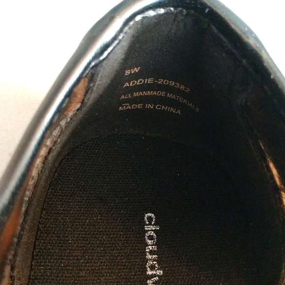 Cloudwalkers Women's Plus Size Addie Wide Width Black Animal Print Size 8W NWT - Picture 10 of 10